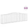 The Living Store Gabionen mit Hochbogen 20 Stk Produktbild-Vorschau 2