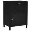 The Living Store Nachttische 2 Stk. Schwarz 40x30x54,5 cm Produktbild-Vorschau 4