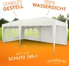 Kronenburg Faltpavillon 3x6m - Wasserfest, UV-Schutz 50+, 3 Produktbild-Vorschau 4