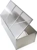 A cold frame greenhouse with a clear, hinged lid. Voir les images du produit