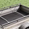 vidaXL Vliegtuigdrager voor aanhanger, 2 stuks, zilver, Productafbeelding-voorbeeld 2