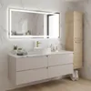 RODAN | Mobile Sotto Lavabo - Beige - 160 cm - Con piano Anteprima dell’immagine prodotto 2