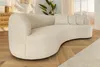 riess-ambiente Modernes Sofa ATELIER 230cm beige Bouclé Produktbild-Vorschau 4