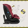 A car seat with a diagram of a crash test dummy superimposed. Voir les images du produit