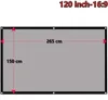 265 x 150cm Projektionsleinwand mit Lichtunterdrückung für Produktbild-Vorschau 12