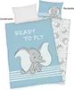 A Dumbo themed duvet cover and pillowcase set laid out flat. Produktbild-Vorschau