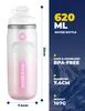ROCKBROS drinkfles 620 ml, lekvrije drinkfles, isoleert 4 Productafbeelding-voorbeeld 3