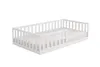 Kinderbett Einzelbett 90x200 cm Weiß Montessori Bodenbett Produktbild-Vorschau 3