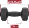 Činky 2x6 kg na cvičenie - neoprénové závažia Náhľad obrázku produktu 5