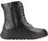 FITFLOP FitFlop F-Mode Leder-Schnürstiefeletten mit flachem Produktbild-Vorschau 4