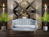 MG Design Sofa 2 Sitzer hellblau 150 cm - mit weicher Produktbild-Vorschau 2