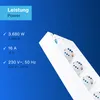 Presa REV NoLook, 4 vie, 1,4 m, bianco Anteprima dell’immagine prodotto 7