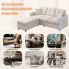 A collage showing a sofa and various room settings where it can be used. Anteprima dell’immagine prodotto