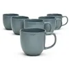 Kaffeebecher Urban 320 ml grau 6er-Set Steinzeug – Van Well Produktbild-Vorschau 1