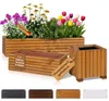 Blumenkasten mit Kunststoffeinsatz - Größe: 64 x 20 x 14 cm Produktbild-Vorschau 1