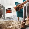 Kominek elektryczny HOMCOM z grzałką, kominek elektryczny z Podgląd zdjęcia produktu 2