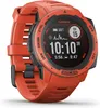 A close-up studio shot of an orange Garmin Instinct Solar watch. Produktbild-Vorschau
