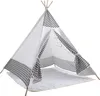 Aga4Kids Dětské Teepee ZigZag Bílý Náhled obrázku produktu 1