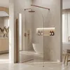 Ścianka Prysznicowa Rea Heaven 120 Walk-In Brush Copper Podgląd zdjęcia produktu 2
