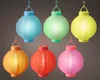 Solar Laterne Nylon 6 Farben Ø20cm H.23cm kalt/weiß Produktbild-Vorschau 10