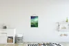 MuchoWow® Textilposter Nordlicht - See - Island - Grün - Produktbild-Vorschau 2