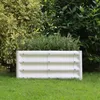 Halbrundes Hochbeet aus verzinktem Stahl – 90 cm x 45 cm – Produktbild-Vorschau 7