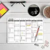 Abwischbarer Wandkalender 2026 A4 - "Grau" Jahresplaner Produktbild-Vorschau 4