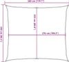 vidaXL Markýza 160 g/m² Obdélníková Světle šedá 2,5x3 m Náhled obrázku produktu 8