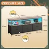 Fortuna Lai TV-Schrank 137 cm mit LED-Beleuchtung, 3 Produktbild-Vorschau 7