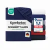 Komfortec Spannbettlaken 160x200 cm, Bettlaken Produktbild-Vorschau 1