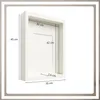 Cornice 3D profonda 35x45 cm per foto di artigianato in Anteprima dell’immagine prodotto 6