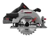 A cordless circular saw is shown against a white background. Produktbild-Vorschau