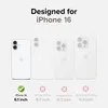 Für iPhone 16 ( 6.1" ) Transparent Silikon Handy Schutz Produktbild-Vorschau 11