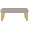 vidaXL Lavica Light Grey 70x30x30 cm Látka Náhľad obrázku produktu 3
