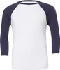 Canvas 3200 | Herren 3 / 4 Sleeve Baseball T-Shirt - Farbe: Produktbild-Vorschau 1