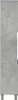 vidaXL Armoire de salle de bain gris béton 30x30x179 cm Voir les images du produit 5