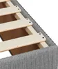 Boxspringbett mit Matratze Hellgrau 90x200 cm Stoff Produktbild-Vorschau 11