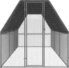 vidaXL Gabbia per polli da esterno 2x6x2 m Acciaio zincato Anteprima dell’immagine prodotto 7