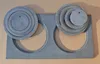 A set of cast iron stove rings and a stove plate. Náhľad obrázku produktu