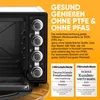 Stillstern Minibackofen mit Umluft 25L (DE Version) Pizza Produktbild-Vorschau 2