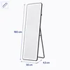 Specchio a figura intera illuminato Relaxdays, 160 x 50 cm, Anteprima dell’immagine prodotto 4