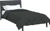 vidaXL Couette toutes saisons anthracite 155 x 220 cm Voir les images du produit 3