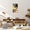 Bild auf Leinwand - Leinwandbild - Wolke exotischer Palm- Produktbild-Vorschau 7