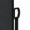 vidaXL Seitenmarkise Ausziehbar Schwarz 180x500 cm Produktbild-Vorschau 9