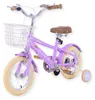 Buxibo - Vélo d'enfant pour fille - Luna - 12 pouces - Lila Voir les images du produit 3