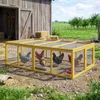 ALIGHTUP Hasenstall Kaninchenstall 190x90x48cm mit Produktbild-Vorschau 7