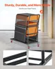 SucceBuy 300 LBS Klappstuhl-Regalwagen für 25 Stühle, Produktbild-Vorschau 3