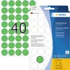 HERMA Vielzwecketiketten grün 19 mm rund Papier 1280 St. Anteprima dell’immagine prodotto 2