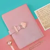 Tagebuch mit Schloss und Schlüssel Diamant-Stift, B6 Produktbild-Vorschau 3