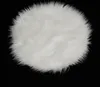 Sitzkissen Fell" in weiß, Ø 40 cm, Dekofell, Kunstfell, Produktbild-Vorschau 6